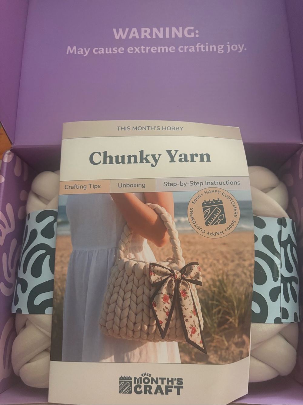 Chunky Yarn Craft Kit This Months Craft